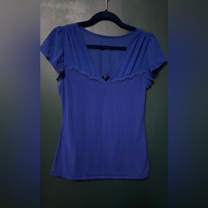 Express Blue Women's Top